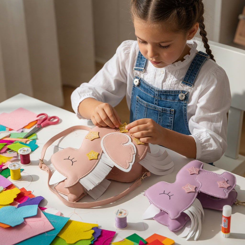 Unicorn Crossbody Bag Kit - DIY Craft Set